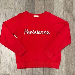 Maison Kitsuné Red Crewneck